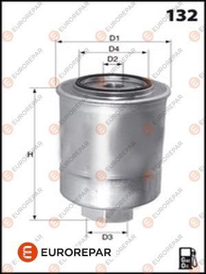 EUROREPAR 1609692380 | Yakıt Filtresi 97-00