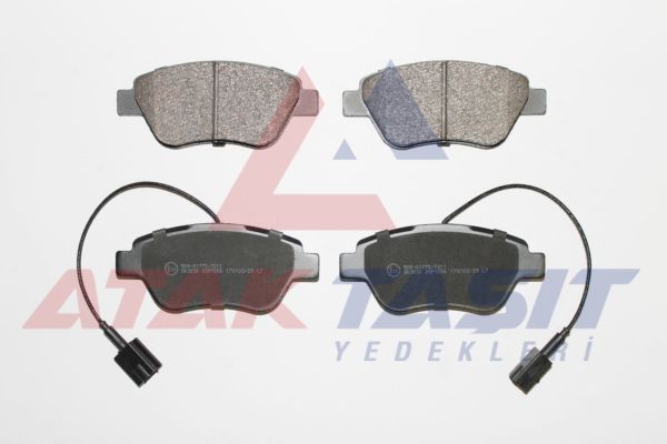 AP 05P1656 | Fren Balata Ön Çift Fişli Fiat Linea 1.4 2010-/ Linea 1.6 Mjt 2010-/ Punto Evo 1.3 Mjt 2009-2012 / Alfa Romeo Mıto 1.6 JTD 2008-/ Mıto 1.4 T 2008-/ Citroen Nemo 1.3 HDI 2007-/ Bipper 1.3 HDI 2008 -