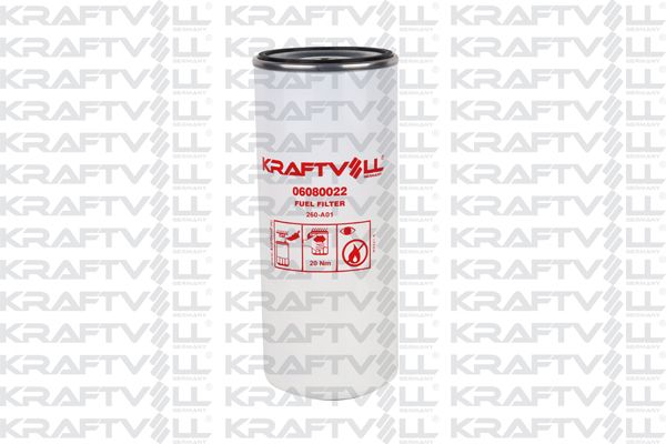 KRAFTVOLL 06080022 | Yakıt Filtresi Volvo Fh 400 / 440 / 480 / 500 / 520 05 > Fh16 540 03 > Fm 440 / 460 05 > Fmx 460 / 500 10 > Euro