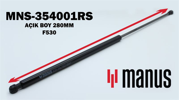 MANUS 354001RS | Bagaj Amortisörü 00-04 Toledo.II | 2 Adet