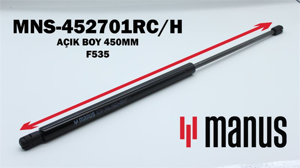 MANUS 452701RC-H | Bagaj Amortisörü 04 > Golf.V | 2 Adet