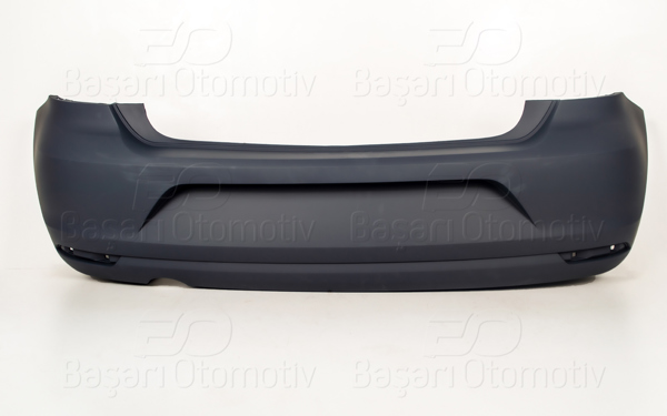 WISCO 1233159-00 | Tampon Arka Sensorsuz Egzost Delikli Astarlı VW Polo 14-18