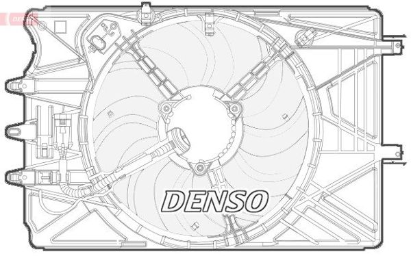 DENSO DER09070 | Fan Motoru (Fiat 500L 12 -)