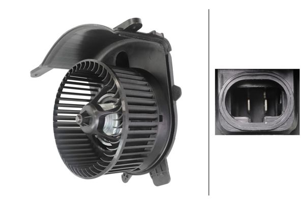 HELLA 8EW366400-051 | Kalorifer Motoru Megane II Scenic II