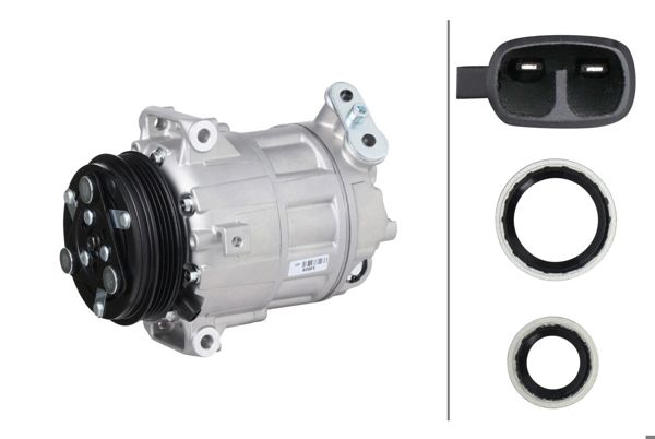 HELLA 8FK366201-651 | Klima Kompresörü Fiat Ducato 2.3 Mjet E6 19 >
