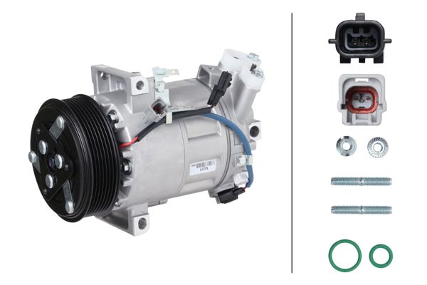 HELLA 8FK366201-761 | Klima Kompresörü Renault Clio IV V Captur I II