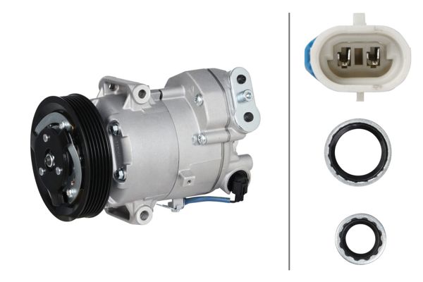 HELLA 8FK366202-551 | Klima Kompresörü Astra J Meriva B