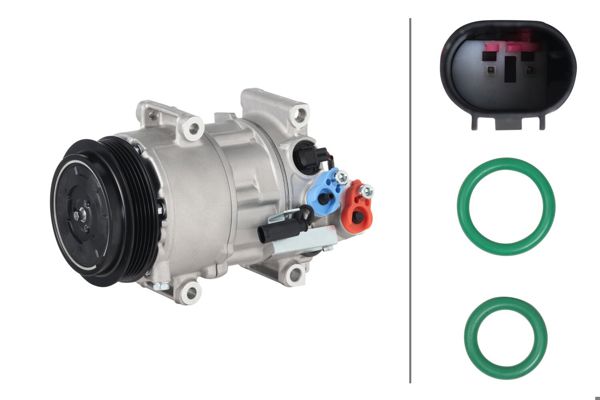 HELLA 8FK366202-611 | Klima Kompresörü A-Class W169 04 > 12 B-Class W245 05 > 11