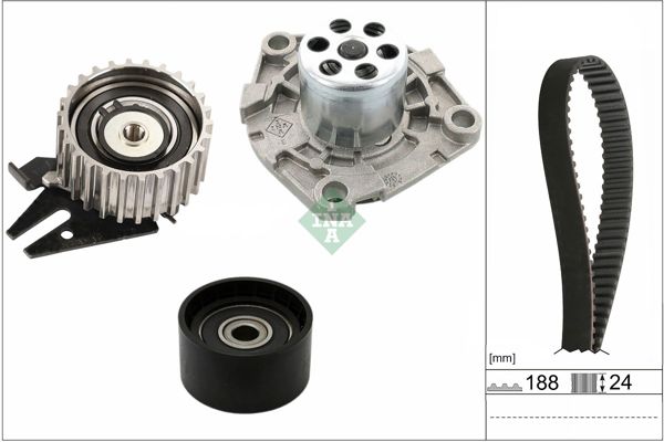 INA 530096830 | Triger Tk + Devirdaim 11 > Doblo-Egea-500 1.6Mjt