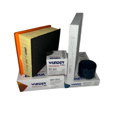 Renault Fluence 1.5 dCi 1.6 Benzinli Periyodik Bakım Filtre Seti Karbonsuz Polen Mazotsuz Wunder Marka