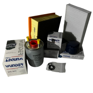 Renault Fluence 1.5 dCi Periyodik Bakım Filtre Seti Karbonsuz Wunder Marka