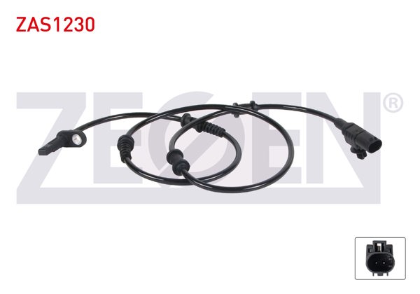ZEGEN ZAS1230 | ABS Sensörü Ön Sol-Sağ Mercedes A Serisi (W176) 12-18 / B Serisi (W246) 12-18 / CLA (C117) 13-19 / Gla (X156) 13-19