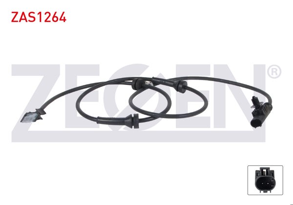 ZEGEN ZAS1264 | ABS Sensörü Ön Sol-Sağ Nissan Micra III 03-10 / Nissan Note 06-12