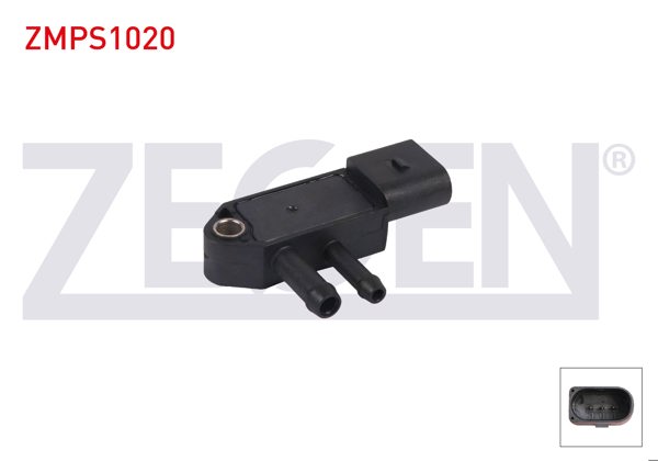 ZEGEN ZMPS1020 | Map Sensörü VW Caddy III 1.6 TDI 2004-2015 / Amarok 2.0 Bıtdı 2010-2012 / Golf VI 1.6 TDI 2008-2013 / Audi A3 1.6 TDI 2003-2012 / A4 2.0 TDI 2008-2012 / Seat Leon 1.6 TDI 2005-2012