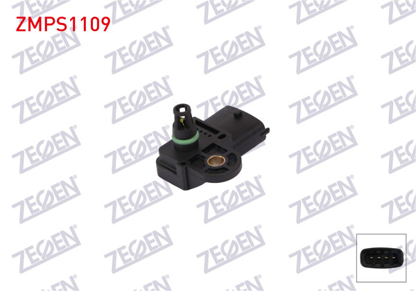 ZEGEN ZMPS1109 | Map Sensörü Fiat Doblo / Grande Punto / 1.3 JTD, 1.9 JTD / Opel Astra H / Corsa D 1.3 CDTI, 1.9 CDTI