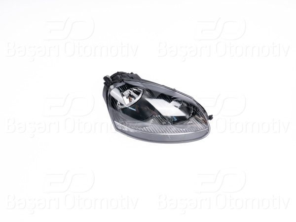 WISCO 1243871-00 | Far Sağ Siyah Motorlu VW Golf5 Jetta 04 >