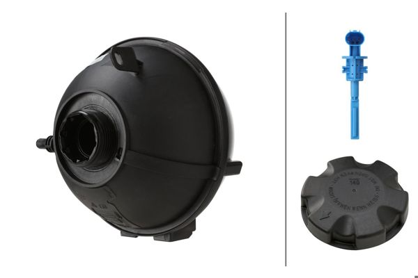 HELLA 8MA366365-931 | Radyatör Yedek Su Deposu BMW F25 F26