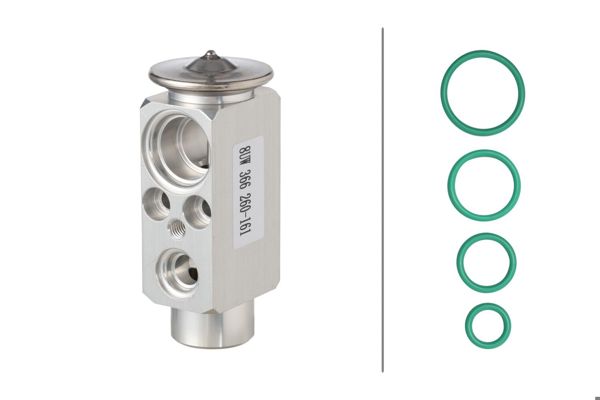 HELLA 8UW366260161 | Klima Valfi 124 / 201 / 140