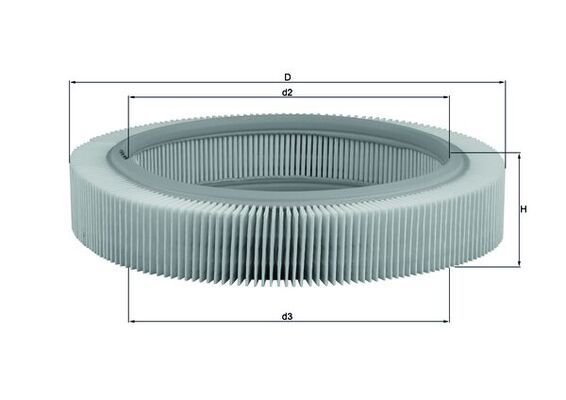 MAHLE LX209 | Hava Filtresi Seat Cordoba 16 03-Ibıza4