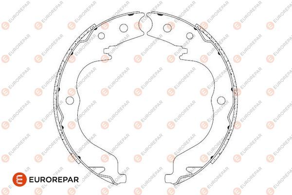 MOPAR (PSA) 1690924580 | Erp Arka Fren Balata Papuç Set 4007 / Lancer / Frorster (Iam)