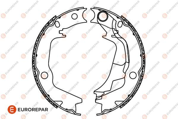 EUROREPAR 1690925280 | El Fren Balatası