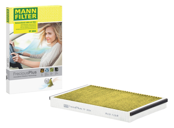 MANN FP3054 | Kabin Filtresi Karbonlu (Opel Astra F / Astra G / Astra H 1.3 CDTI 1.7Cdtı 1.9Cdtı 05 -)