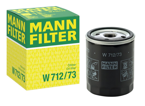 MANN W712-73 | Yağ Filtresi Fiesta Cb1 08-12 V 02-Focus Cak 98-05 II III Fusion 02-12 C Max 06-11 Mondeo III 00-07