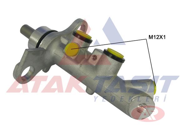 AP 210922 | Fren Anamerkez Alüminyum 23,81 mm Renault Megane II 1.4İ 16V-1.5 DCI-1.6İ 16V-1.9 DCI 2002-2008 / Scenic II 1.5 DCI-1.6İ 16V 2003-2009