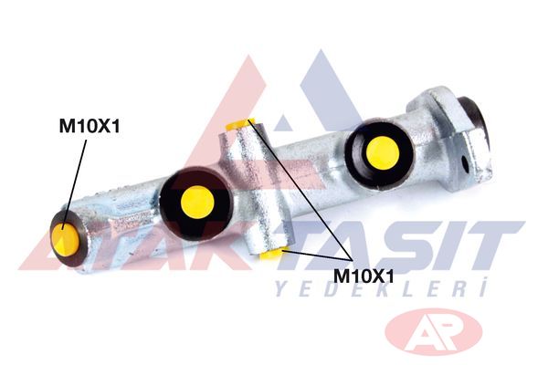 AP 211242 | Fren Anamerkez Dokum 19,05 mm Fiat 131 1.3-1.6 1979-1993 / Serce 1.2 1983-1996 / Sahın 1.4-1.6-1.4E-1.6E 1993-2002 / Kartal 1.6-1.6E 1993 -