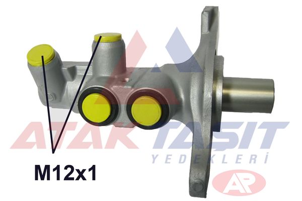 AP 261731 | Fren Ana Merkez Alüminyum 20,64 mm Renault Clio IV 1.5 DCI ABS li 2012-/ Dacia Logan II 1.5 DCI-1.6 16V 2012-/ Sandero II 1.2-1.5 DCI 2013 -
