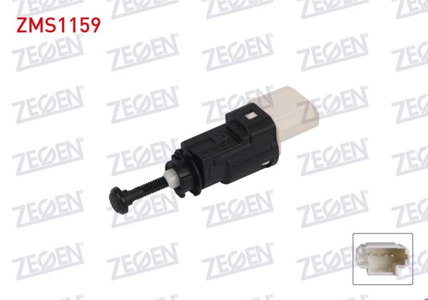 ZEGEN ZMS1159 | Fren Müşürü 4 Pin Renault Clio III 2005-2012 / Laguna II 2001-2007 / Modus 2004-/ Traffic II 2001-2014 / Dacia Duster 1.5 DCI 2010-/ Logan 2004-2012 / Sandero 2008-2013