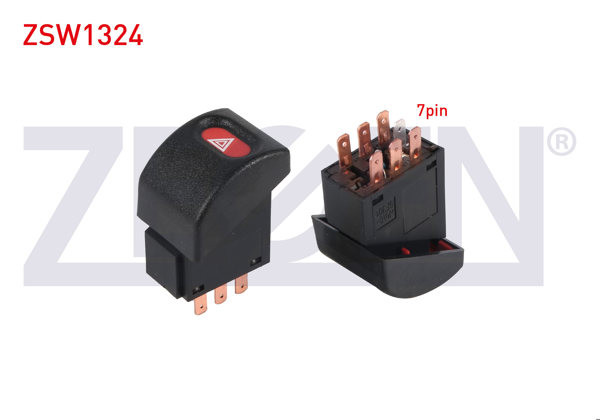 ZEGEN ZSW1324 | Flaşör Anahtarı 7 Pin Opel Astra F 1991-1998