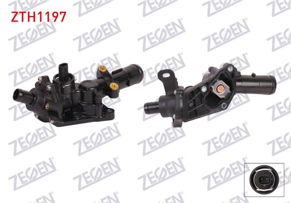 ZEGEN ZTH1197 | Termostat Müşürlü 83 C Renault Clio IV-Captur 1.5 DCI 2012-/ Megane III-IV-Kangoo-Talisman 1.5 DCI 2008-/ Mercedes A 180 (W176) CDI 2012-/ Logan II 1.5 DCI 2012-/ Qashqai (J11) 1.5 DCI 2014 -