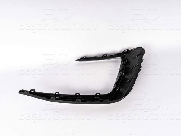 WISCO 1234367-00 | Tampon Izgarası Sol Komple Parlak Siyah + Nikelaj VW Tiguan R-Line 22 >