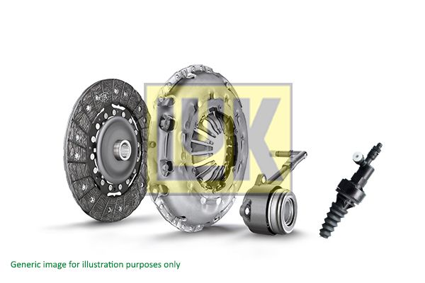 LUK 623375521 | Debriyaj Seti Golf5-Golf6-Golf7-Passat-A3-Leon Caxa-Cmba-Cpva-Cxsa-Cpvb-Czca 1.4 TSI 04 -
