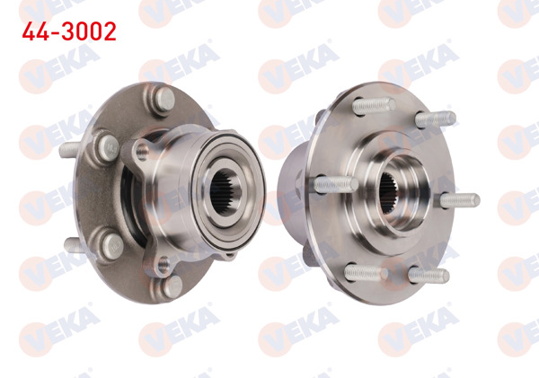 VEKA 44-3002 | Porya Sol-Sağ On Rulmanlı 6 Bjn Mitsubishi L 200 (Kj_,Kk_,Kl_) 2.5 Dı-D 4X4 2015-/ L 200 Trıton (Ka_T, Kb_T) 2.5 Dı-D 4X4 2010-2015