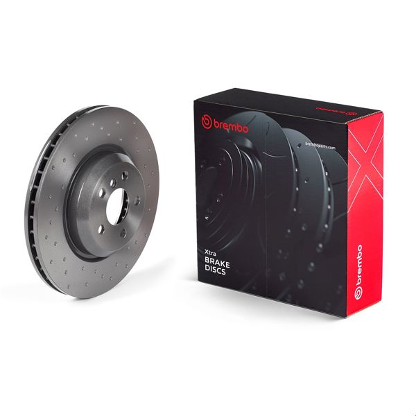 BREMBO 09.C665.1X | Fren Diski Ön Delikli BMW 4 Gran Coupe | 2 Adet