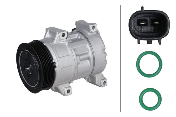 HELLA 8FK366202-581 | Klima Kompresörü Toyota Avensis 2.0 D-4D 08 > 18