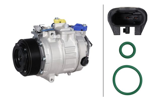 HELLA 8FK366202-681 | Klima Kompresörü BMW E70 E71 F15 F16 F01 F10 F32 F34 F36 F20 F30