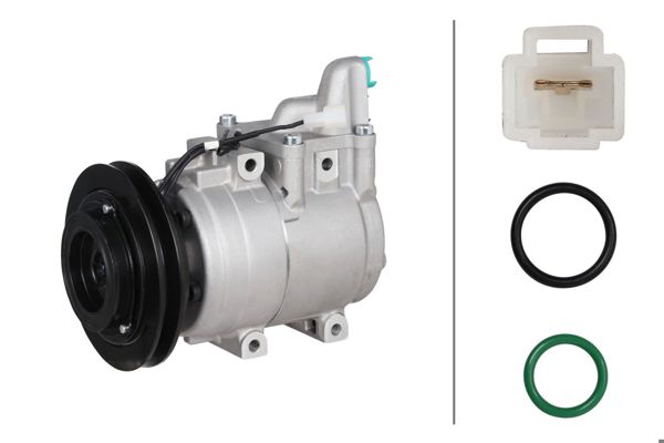 HELLA 8FK366202-741 | Klima Kompresor Komple Ranger (Er, Eq, R_) 2.5 D 00 > 16 Mazda B-Serıe (Un) 2.5 D 02 > 06