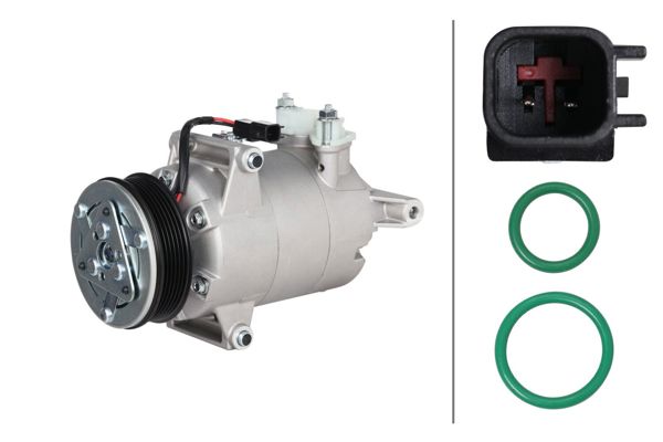 HELLA 8FK366202-771 | Klima Kompresörü Transit Custom V362 2.2 TDCI Onden Ceker 12 >