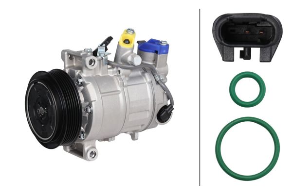 HELLA 8FK366202-831 | Klima Kompresörü BMW F20 F21 F30 F80 F31 11 >