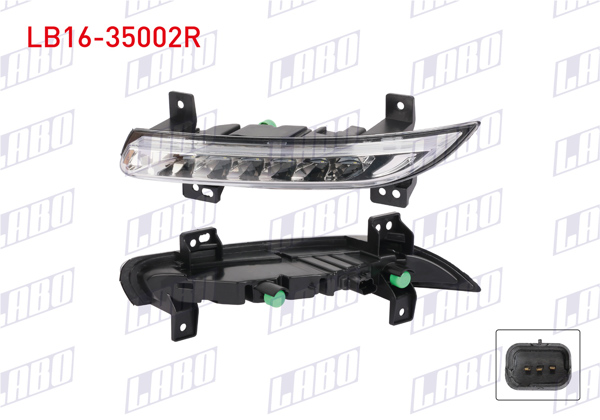 LABO LB16-35002R | Gunduz Farı Sağ Renault Fluence