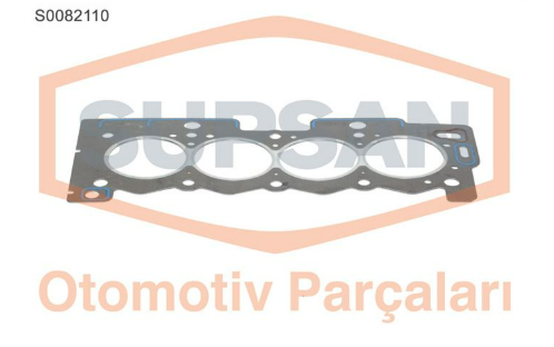SUPSAN S0082110 | Silindir Kapak Contası + 0.20 Kalın 106 206 Nemo Bipper 306 C2 C3 Xsara Tu3a Tu3jp-Tu3aes 1.4 8V Bx