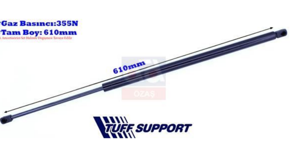 TUFFSUPPORT 611005 | Bagaj Amortisörü Citroen Saxo 1996-2003 Hb