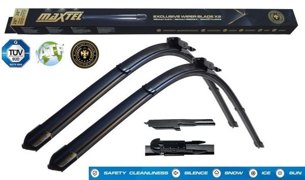 MAXTEL 12105001 | Silecek Süpürgesi Muz Linea Grande Punto 650 + 380mm 90001 Inw018051