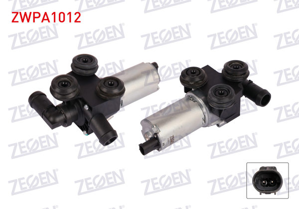ZEGEN ZWPA1012 | Yardımcı Su Pompası BMW 3 Serisi (E90) 316-318-320-330D / 316-318-320-330İ 2005-2011 / 1 Serisi (E81) 116-118-120İ / 116-118-120 D