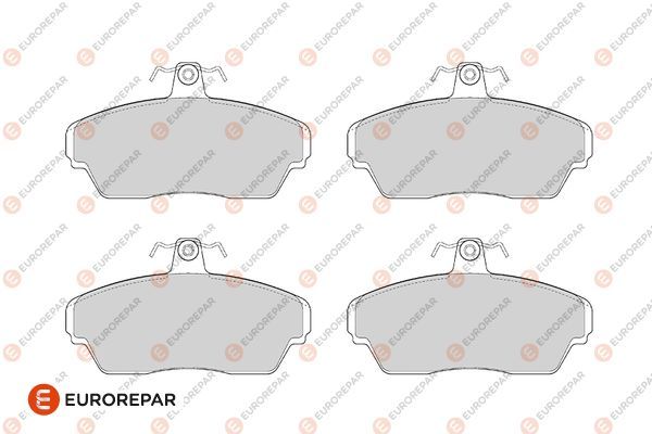 EUROREPAR 1686278580 | Fren Balatası Ön