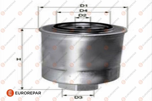 EUROREPAR 1682253680 | Yakıt Filtresi