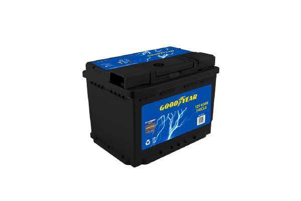 GOODYEAR 201017 | Akü 12V 60Ah 540Cca (D23) (230X172x222) (Düz)